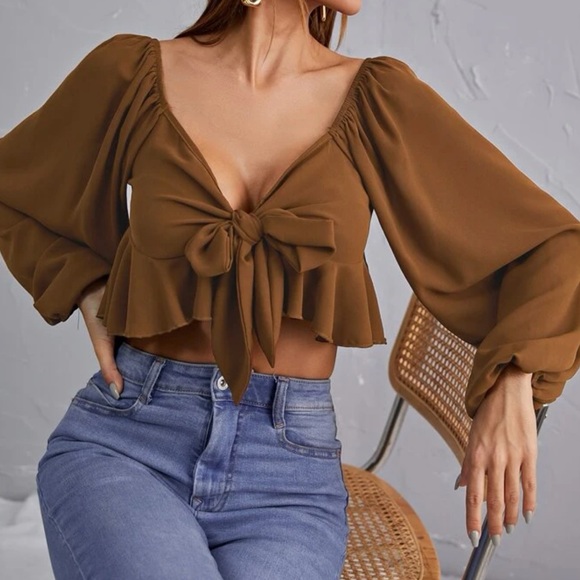 Front Tie Top - Picture 4 of 4